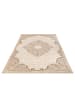 KADIMA DESIGN Teppich Kurzflor Orientalisch Wohnzimmer in Beige