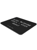 Mr. & Mrs. Panda Mouse Pad Spruch Mutig zu Meinungen mit Spruch in Schwarz