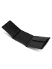 Redolz Leather Essentials QF Geldbörse RFID Leder 12 cm ausklappbar black