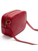 Lazarotti Bologna Leather Umhängetasche Leder 19 cm in red