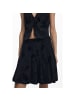 Desigual Schwarzer Polyester-Rock