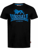 Lonsdale T-Shirt "Henconner Herren T-Shirt normale Passform" in Schwarz