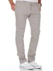 Amaci&Sons Slim Fit Chino mit Stretch ATLANTA in Hellgrau