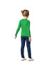 tectake Einfarbiges Langarm-Shirt für Kinder, grün