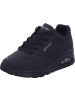 Skechers Lowtop-Sneaker UNO - STAND ON AIR in black/black