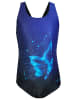 Aquarti Mädchen Badeanzug Chlorresistent Muscleback Wassersport in schwarz Modell 1