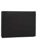 mano Don Romeo Geldbörse RFID Leder 13 cm schwarz