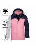 Trollkids 3in1 Jacke "Bryggen" in Marineblau/Violett