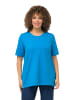 Ulla Popken Shirt in saphirblau