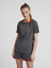 Hummel Hummel T-Shirt Hmlauthentic Multisport Damen Atmungsaktiv Feuchtigkeitsabsorbierenden in ASPHALT