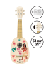 LEXIBOOK® Vaiana Ukulele Holz Nylonsaiten – 53 cm