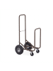 relaxdays Kaminholzwagen in Braun - (B)52 x (H)108 x (T)56 cm