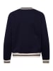 SAINT TROPEZ Sweatshirt AaseSZ Gerade Passform in Night Sky