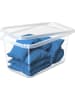 SmartStore 3er-Set Aufbewahrungsbox Basic Transparent 25L