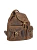 Greenburry Vintage Daypack Leder 40 cm in braun