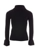 caissa Strickpullover in Schwarz