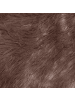Beliani Schaffell MUNGO in Braun - (W) 63 x (H) 3 x (L) 95 cm