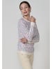 KOROSHI Women's multicolor textured knit jersey in weiß