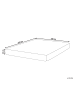 Beliani Matratze CUSHY in Weiß/Grau - (W) 180 x (H) 20 x (L) 200 cm