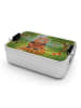 Mr. & Mrs. Panda Lunch Box Roter Panda Design ohne Spruch in Weiß