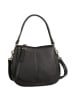 Toscanto Toscanto Umhängetasche Leder schwarz ca. 27cm