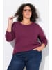 Ulla Popken Shirt in dunkle beere