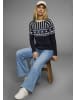 AJC Jacquardpullover in marine-hellblau-offwhite