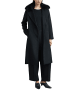 comma Wollmantel in schwarz - 0002