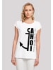 F4NT4STIC T-Shirt Ahoi Anker Knut & Jan Hamburg in weiß