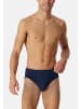 Schiesser Mini Slip / Unterhose Cotton Casual Cotton in Dunkelblau