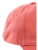 Camel Active Cap aus reiner Baumwolle in Rot