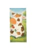 Mr. & Mrs. Panda Handtuch Kuh Design ohne Spruch in Vintage
