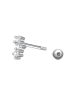 Glanzstücke München Piercing aus Sterling Silber mit Zirkonia in silber