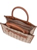 Guess Handtasche Neda 2 Comp TO Logo in Latte Logo