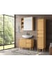 home24 Massiver Hochschrank CAVA in Pinie Natur