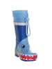 Playshoes Gummistiefel Hai in Blau