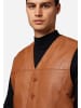 Ricano Vest 321 in Cognac mit Nappa Leder