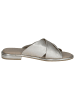 Caprice Pantolette in PLATIN METAL.