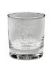 Mr. & Mrs. Panda Tumbler Glas Otter Kind ohne Spruch in Transparent