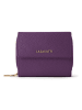 Lazarotti Bologna Leather Zip-Around Geldbörse Leder 12 cm purple