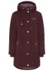 Kangaroos Langjacke in bordeaux - braun