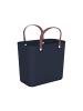 Rotho Albula Einkaufskorb 25l, Kunststoff (PP recycelt) in Midnight blau