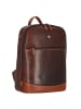 Jekyll & Hide Soho Rucksack RFID Leder 41 cm Laptopfach in two tone