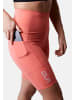 CLN Athletics Shorts Bike Pocket Shorts in coral