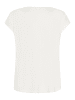 Kaffe T-shirt BPally Casual fit in Chalk/Red Print