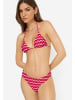 LSCN BY LASCANA Triangel-Bikini-Top in pink waves