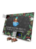 Mr. & Mrs. Panda Tee Advent Kalender Nachtfalter Schaumbad mit S... in Kreidetafel