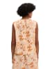 Marc O'Polo Ärmelloses Print-Bluse regular in Bright Orange