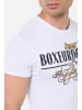 Boxeur des Rues T-Shirt Printed Round in White