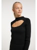 myMO ATHLSR Damen Strickpullover in Schwarz